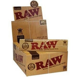 RAW Classic Kingsize Slim Rolling Papers - Shisha Glass
