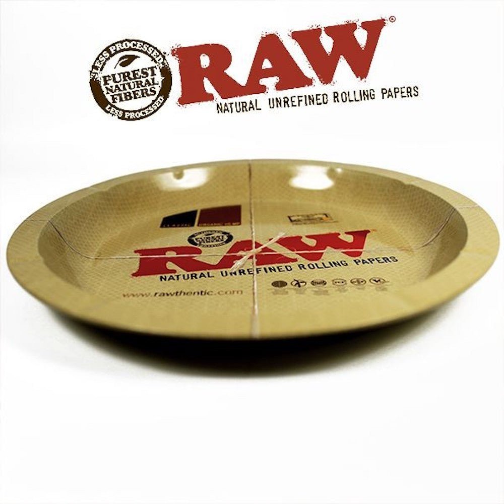 RAW Classic Metal Ash Tray | Shisha Glass