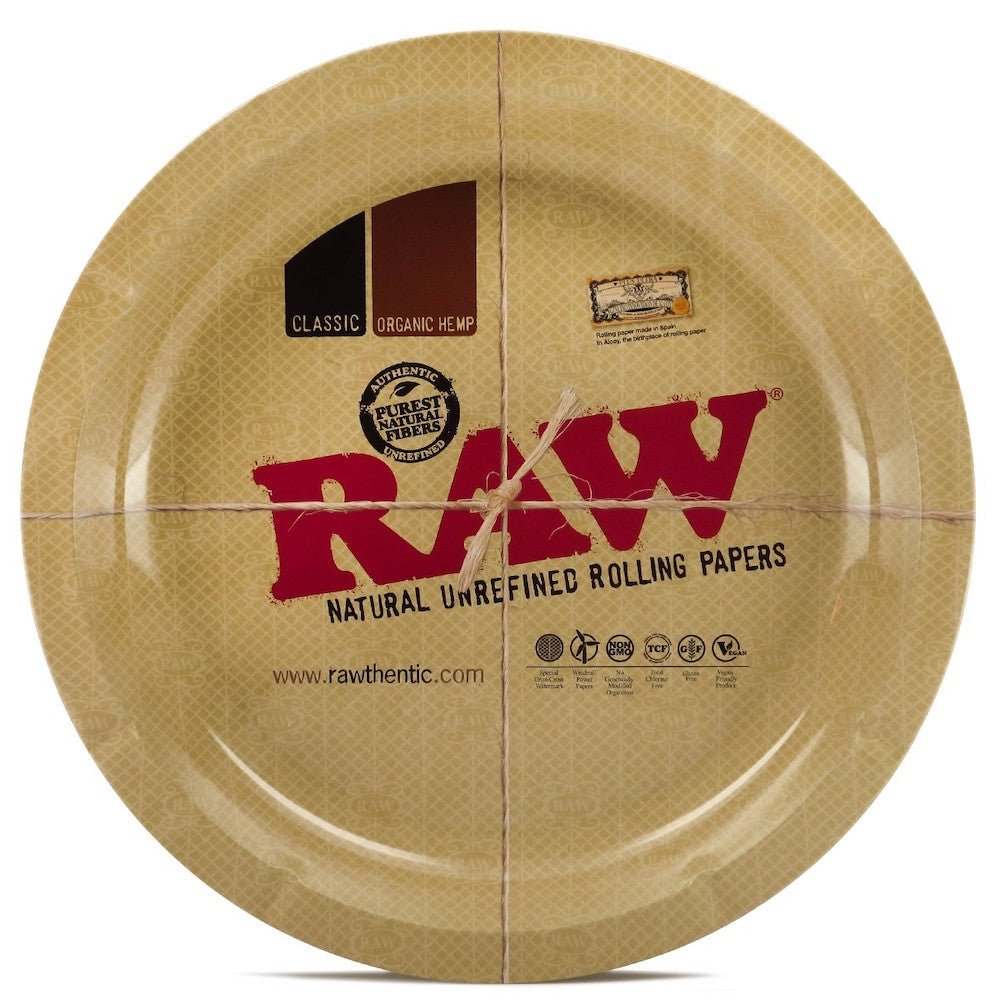RAW Classic Metal Ash Tray | Shisha Glass