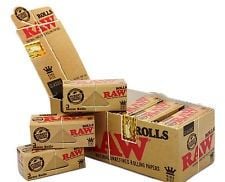 Raw Classic Paper 3mt Rolls - Shisha Glass