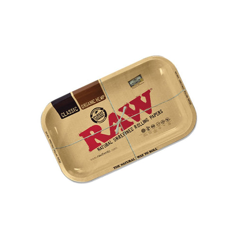 RAW Classic Rolling Tray (Small) - Shisha Glass