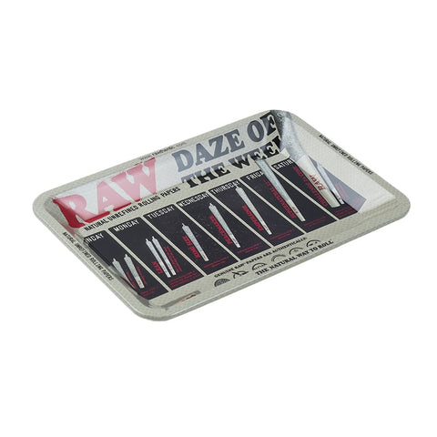 Raw Cones 1 Rolling Tray SML5 - Shisha Glass