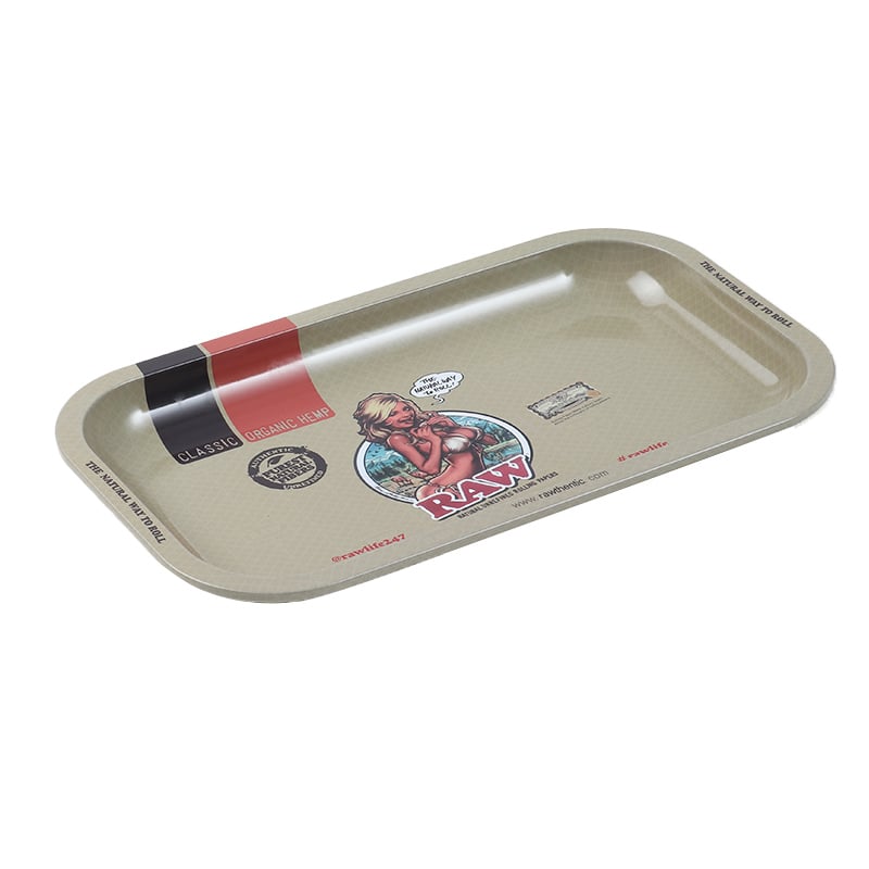 Raw Girl Rolling Plate MD1 | Shisha Glass