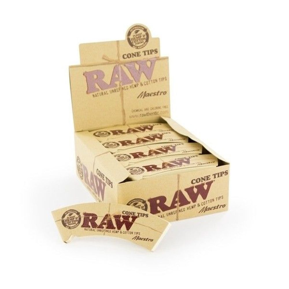 RAW Maestro Cone Tips - Shisha Glass