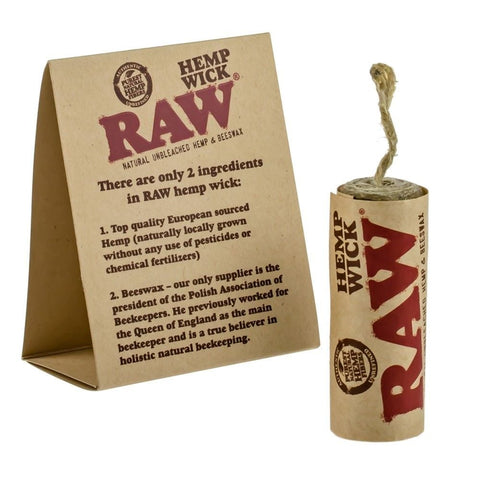 Raw Natural Hemp Wick 20Ft/6Mtr - Shisha Glass