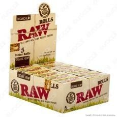 RAW Organic Hemp 5mt Roll - Shisha Glass