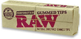 Raw Perforated Gummed Tips - Shisha Glass