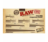 RAW Super Natural Cone 1Pc - Shisha Glass