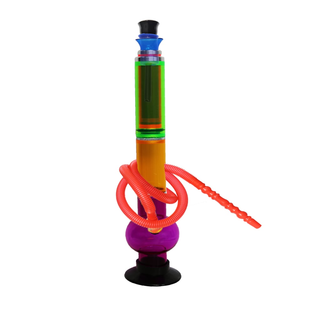 Removable Straight Percolator Waterpipe 47cm | Shisha Glass