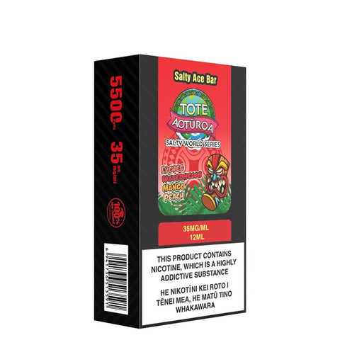 Salty Ace Bar Lychee Watermelon Mango Peach Disposable Vape - Shisha Glass