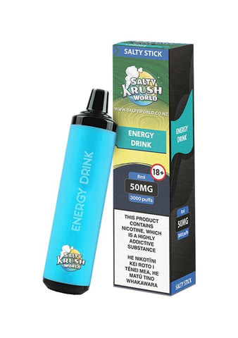 Salty Stick Energy Drink Disposable Vape - Shisha Glass