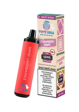 Salty Stick Strawberry Grape Disposable Vape - Shisha Glass