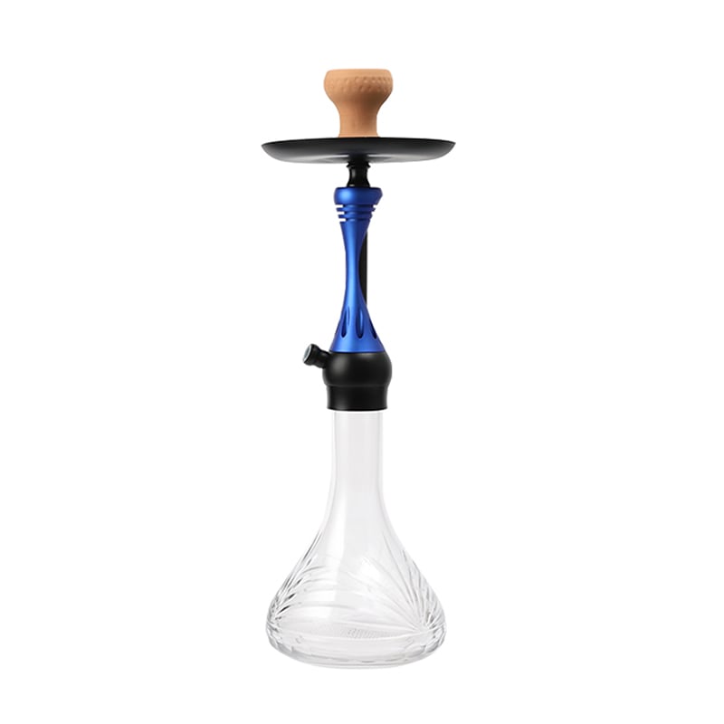 Shisha Glass Diamond Hookah 1xHose 55cm - Shisha Glass