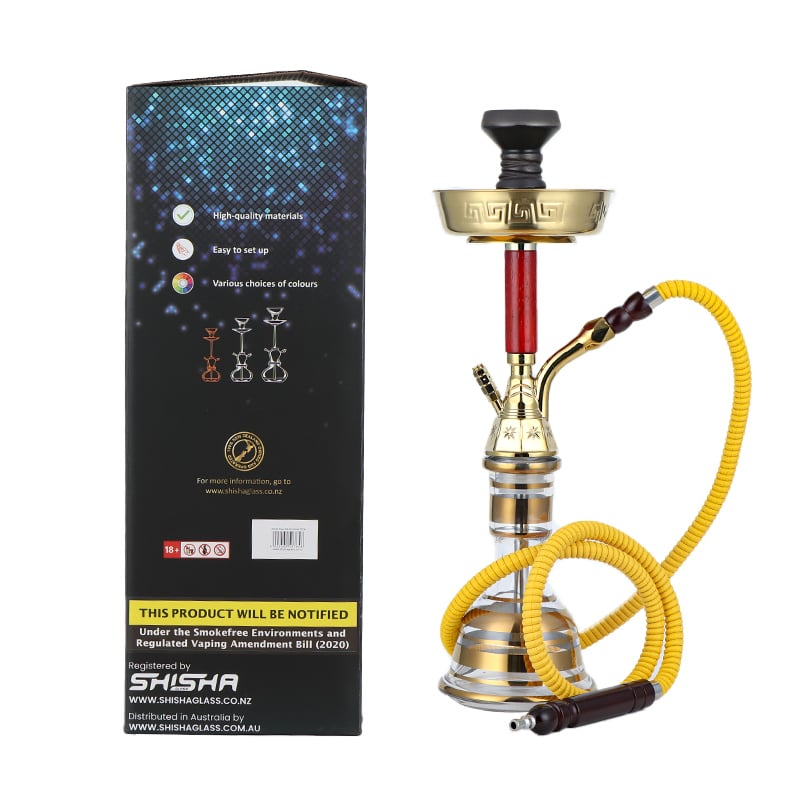 Shisha Glass EG-39 Hookah 1x Hose 55cm - Shisha Glass