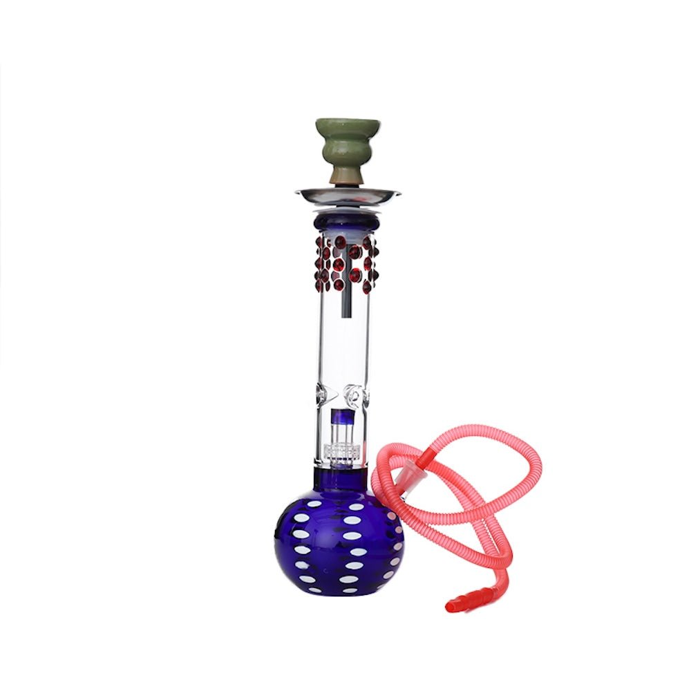 Shisha Glass Mercury Glass Waterpipe with Percolator 28cm | Shisha Glass