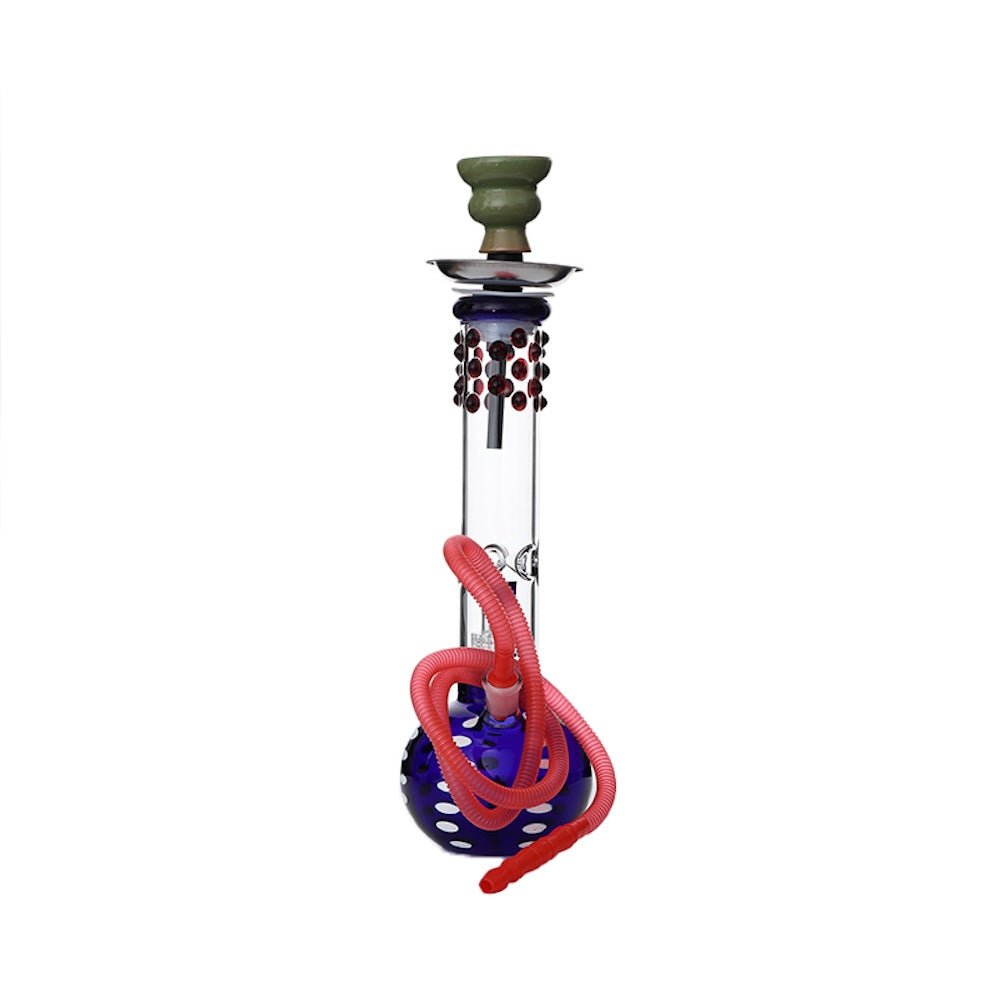 Shisha Glass Mercury Glass Waterpipe with Percolator 28cm | Shisha Glass