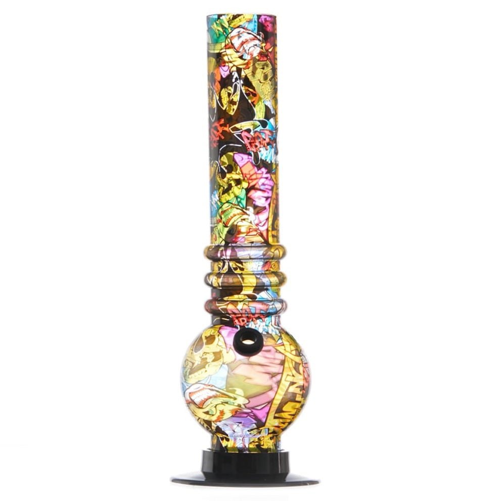 Shisha Glass Plastic Mixed Color M4 Bong 30cm - Shisha Glass