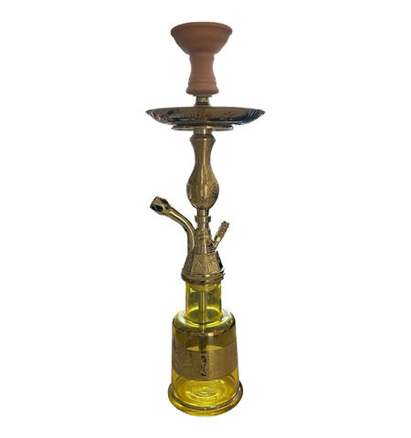 Shisha Glass SS2 Hookah 1x Hose 58cm - Shisha Glass