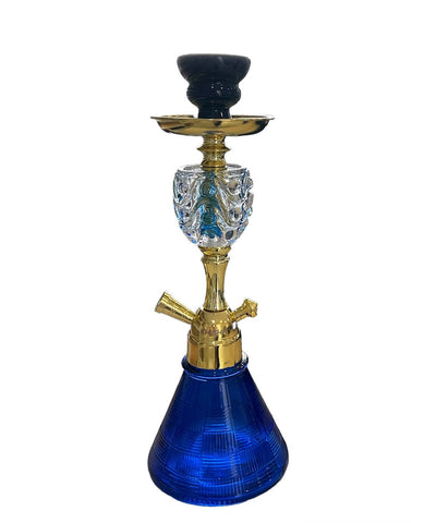 Shisha Glass SS9 Hookah 1x Hose 34cm - Shisha Glass