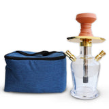 Shisha Hookah 2xHoses with Bag 23cm - Shisha Glass