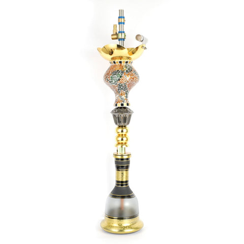 Shisha Hookah Mosaic Decoration 1xHose 90cm JL586AH - Shisha Glass