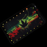 ShishaGlass 7-Color Glow Black Rolling Tray - Shisha Glass