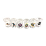 Shishaglass Stash Pop Top Storage Glass Jar JT - Shisha Glass