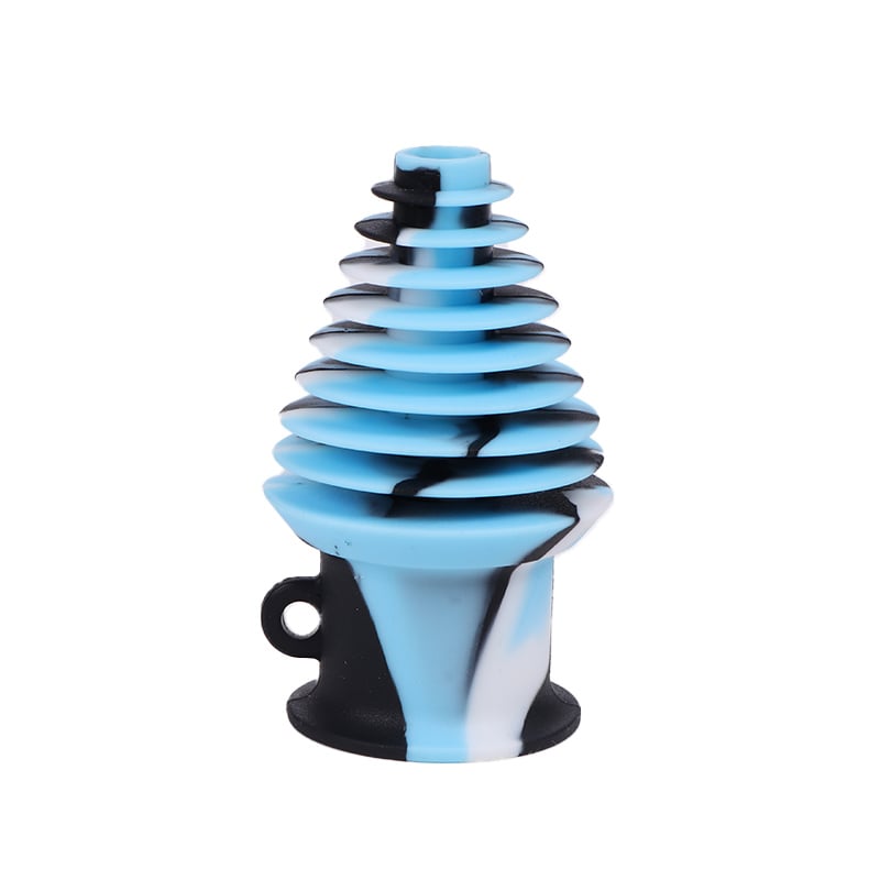 Shishaglass Titan Multicolor Vase Mouthtip Carbon Filter - Shisha Glass