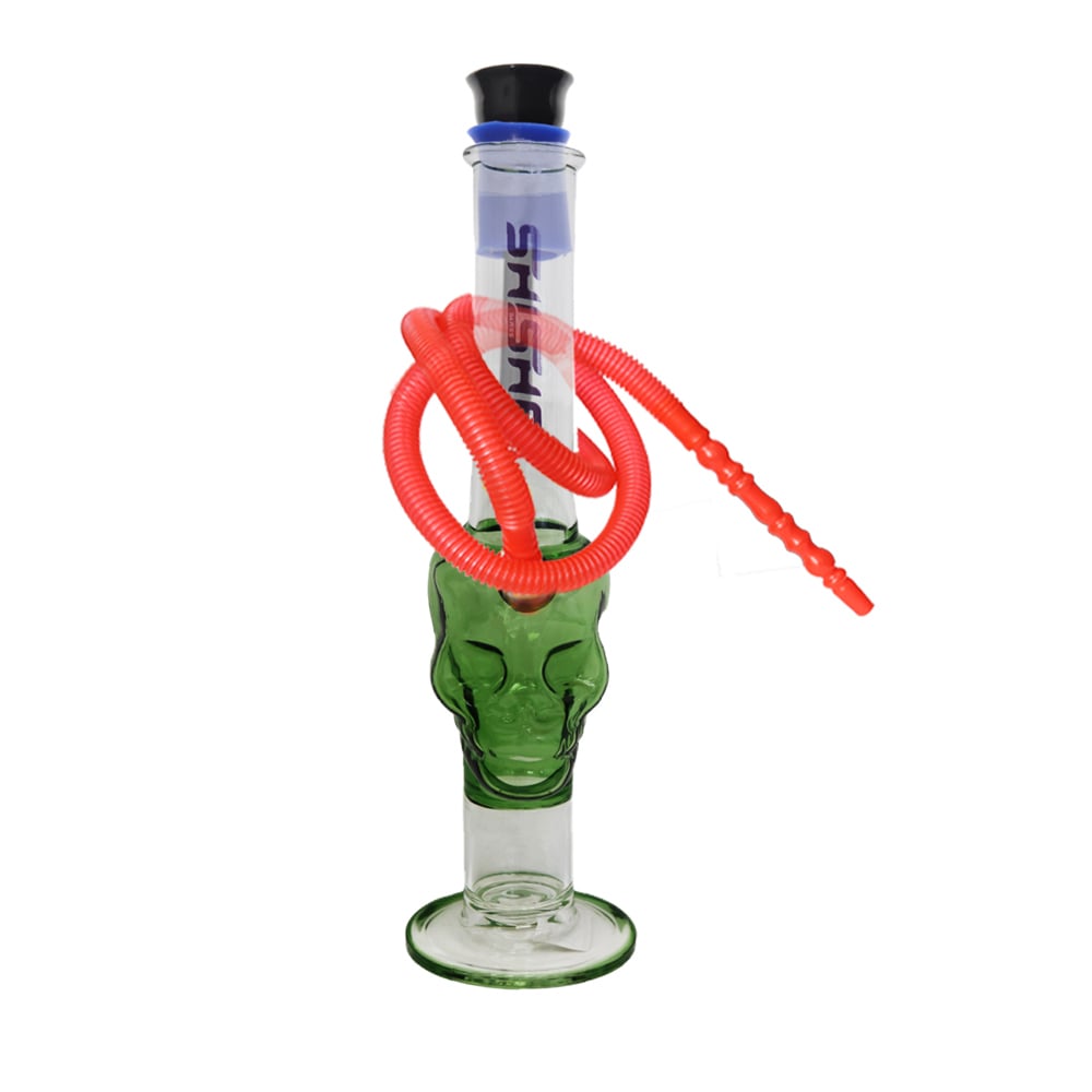 Skull Straight Bong 25cm - Shisha Glass