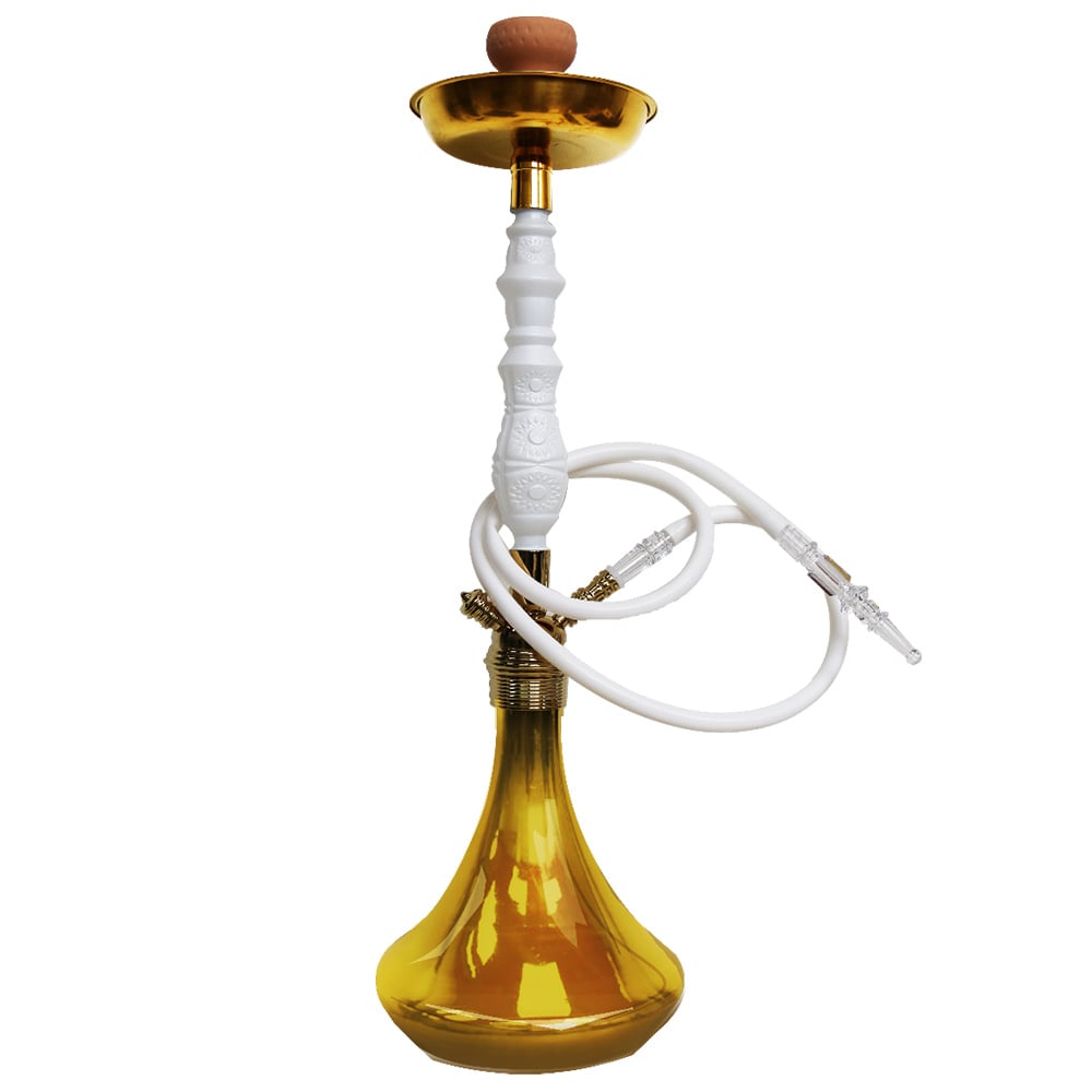 Smoka Chrome Hookah 1xHose 80cm - Shisha Glass