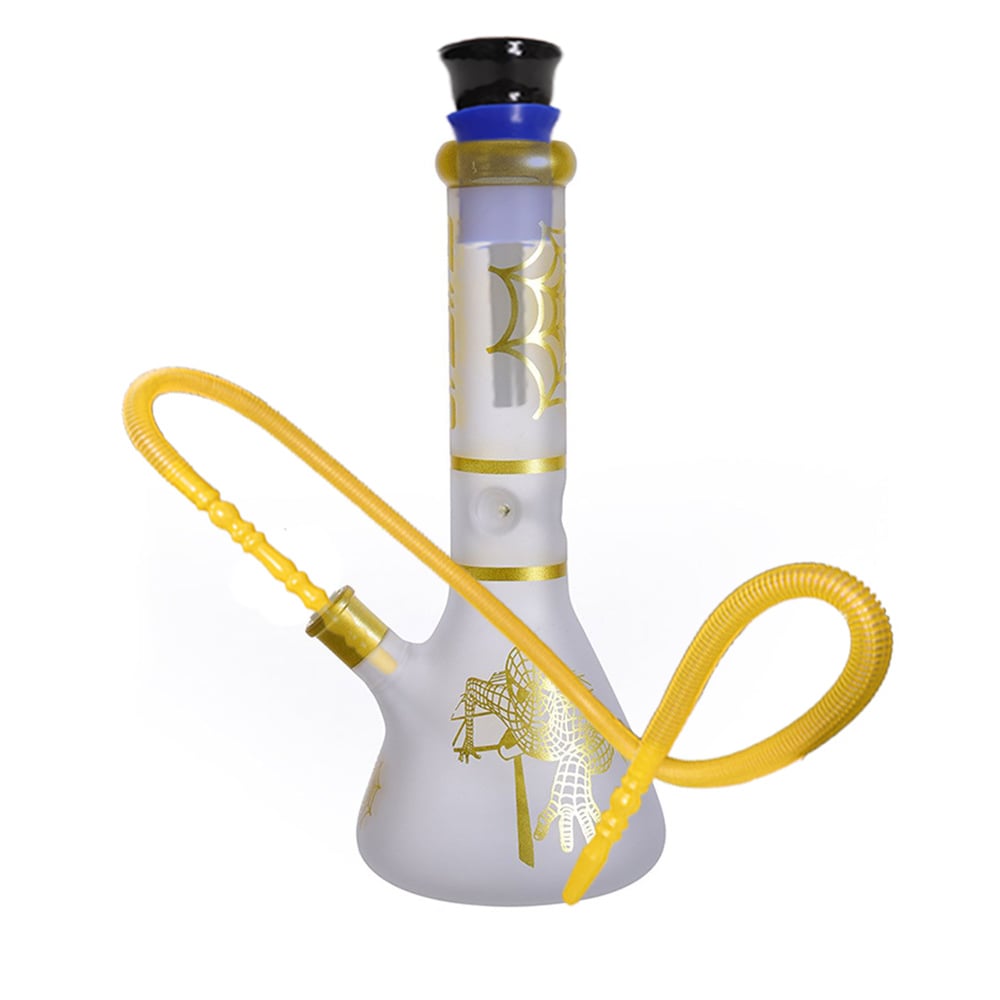 Spider-Man Beaker Base Glass Bong With Ice Catcher 32cm - Shisha Glass