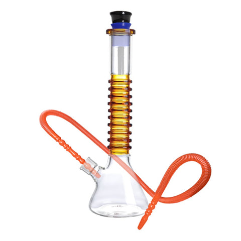 Spring Twister Beaker Base Glass Bong 41cm - Shisha Glass