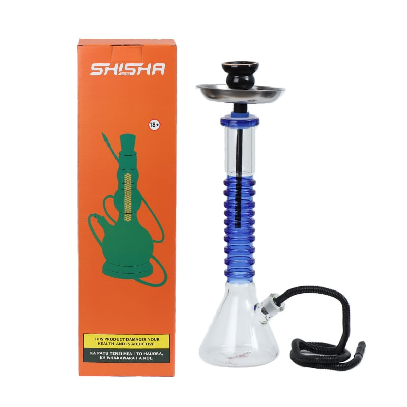 Spring Twister Beaker Base Glass Bong 41cm - Shisha Glass