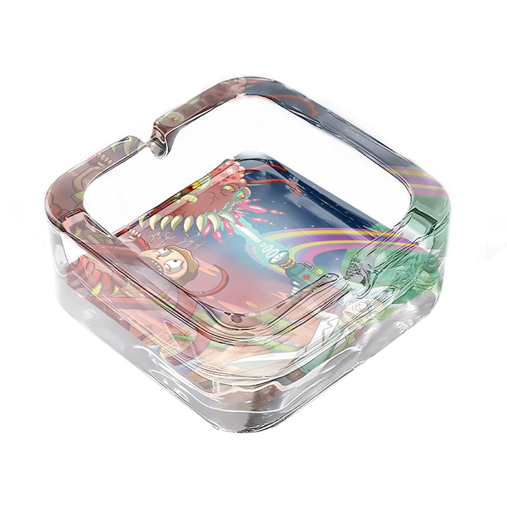 Square Glass Ash Tray | Shisha Glass