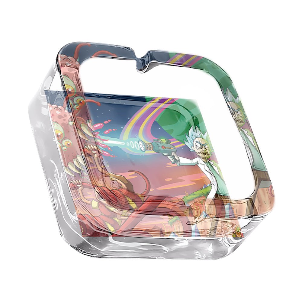 Square Glass Ash Tray | Shisha Glass