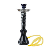 ST10 Coloured Twister Beaker Base Glass Bong 35.5cm - Shisha Glass