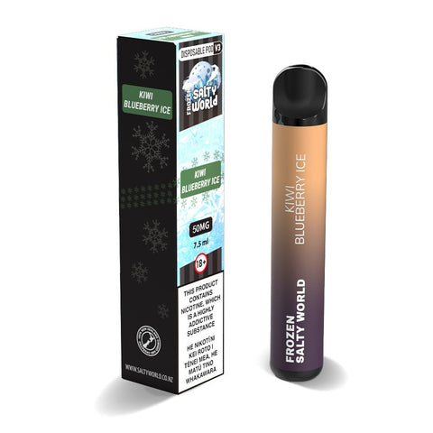 V3 Disposable Kiwi Blueberry Ice - Shisha Glass