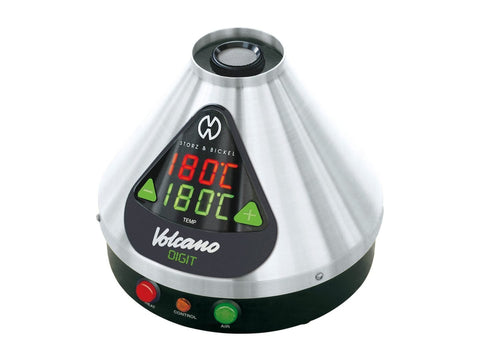 VOLCANO DIGITAL Weed Vaporizer with AU Plug & EASY VALVE Starter Set - Shisha Glass