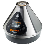 Volcano Hybrid Silver Edition Weed Vaporizer - Shisha Glass