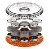 Volcano Magazine Weed Vaporizer with 8 Drip Dosing Capsules - Shisha Glass