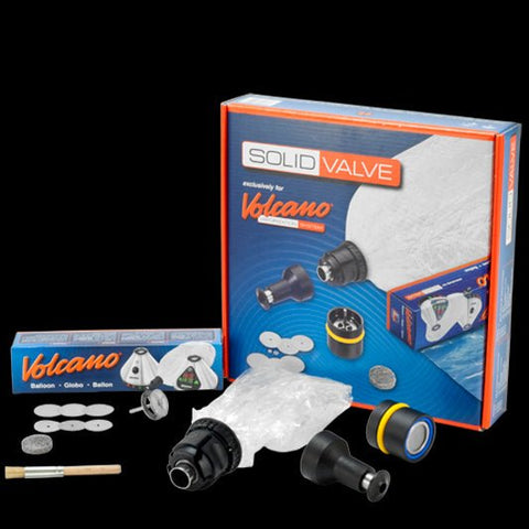 Volcano SOLID VALVE Weed Vaporizer Starter Kit - Shisha Glass