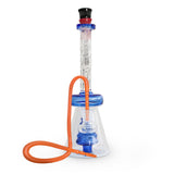 Wavy Neck Glass Bong with Percolator 24cm - Shisha Glass