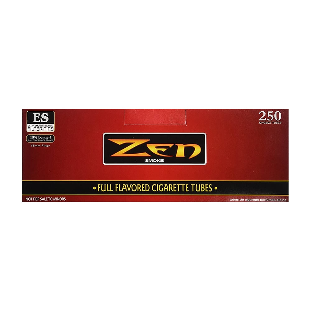 Zen Flavoured Empty Tubes Box - Shisha Glass